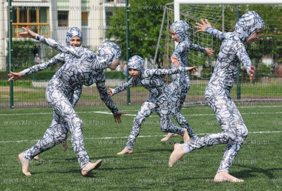 Rumia. Wystep zespolu tanecznego Spinki, podczas uroczystosci...