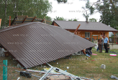Konarzyny w gminie Stara Kiszewa nad jeziorem Drzęszcz.W...