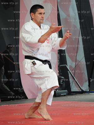 III Ogolnopolski Zlot Fanow M jak Milosc. Pokaz karate...