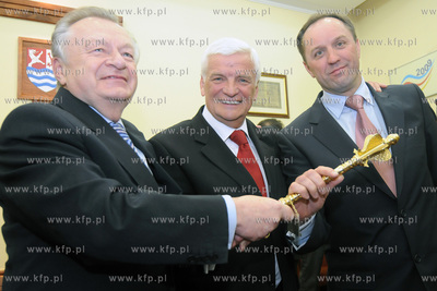 Sesja Sejmiku Wojewodztwa Pomorskiego. Podczas obrad...