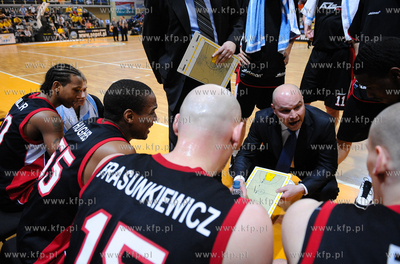 Sopot. Hala 100-lecia. Polska Liga Koszykowki. Mecz...