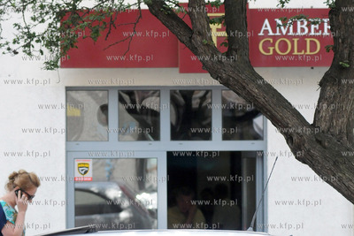 Oddział Amber Gold na ulicy Starowiejskiej w Gdyni....