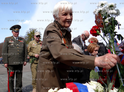 Uroczystosci z okazji zakonczenia II wojny swiatowej...