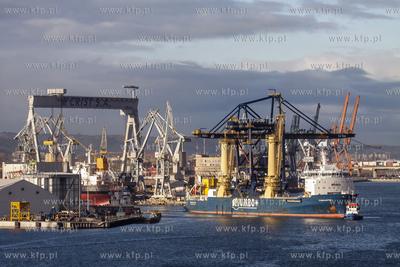 Suwnica nabrzeżowa do rozładunku ładunków masowych...