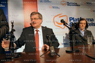 Gdansk, Ratusz Staromiejski. Spotkanie Marszalka Sejmu...