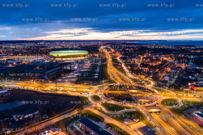 Gdansk, Stadion Energa, derby Lechia-Arka. Mecz wygrali...