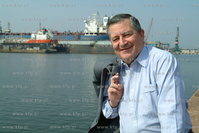 Piotr Soyka - prezes Gdanskiej Stoczni Remontowej....