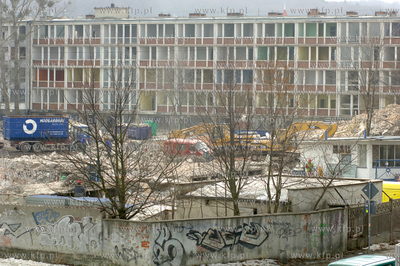 Gdansk Wrzeszcz. Skrzyzowanie al. Grunwaldzkiej i ul....
