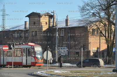 Gdansk. Oliwa. Skrzyzowanie al. Grunwaldzkiej i ul....