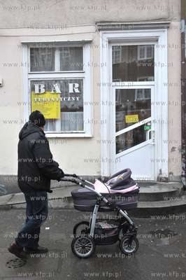 Bar Mleczny "Turystyczny" na ul. Szerokiej w Gdansku....