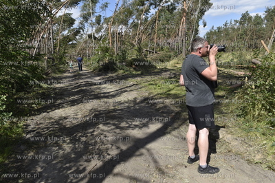 Skutki wichury na Pomorzu. Orlik na Kaszubach w gminie...