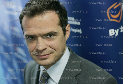 Gdansk. Konferencja prasowa Platformy Obywatelskiej,...