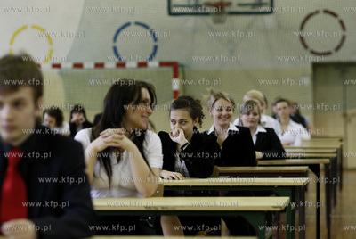 Gdansk. Liceum Ogolnoksztalcace nr XV. Matura pisemna...