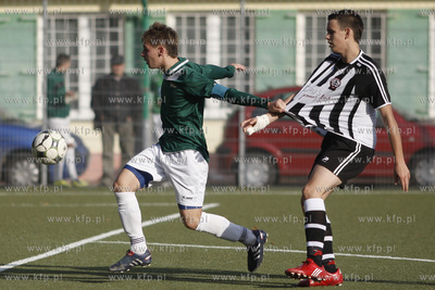 Pomorska Liga Juniorow Mlodszych. Mecz Lechia Gdansk...