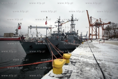 Gdynia Oksywie. Port Wojenny. Uroczystosc objecia przez...