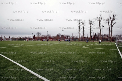 Wizyta Pawla Adamowicza na placu budowy kompleksu sportowego...