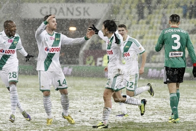 Gdansk. PGE Arena. Mecz o mistrzostwo T-Mobile Ekstraklasy...