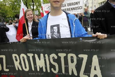 Gdansk. Marsz Pamieci Rotmistrza witolda Pileckiego.
11.05.2014
fot....