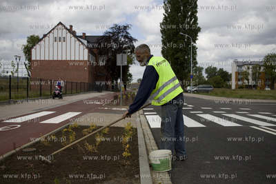 Gdańsk Letnica. Ostatnie prace przed oddaniem do użytku...