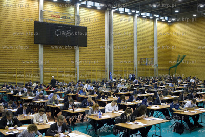 Hala Widowiskowo Sportowa Ergo Arena. Egzamin pisemny...