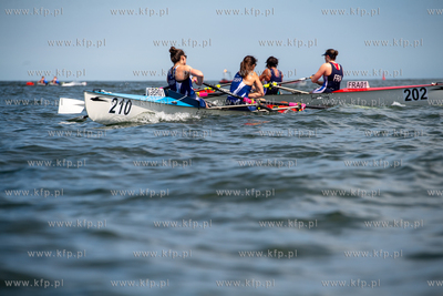 Brzeźno. Mistrzostwa Europy w Wioślarstwie Morskim....
