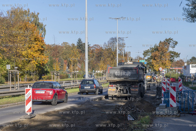 Remont prawie kilometrowego odcinka alei Grunwaldzkiej...