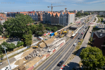 Przebudowa torowiska na Podwalu Przedmiejskim oraz...