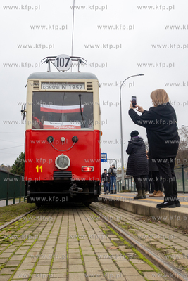 11 listopada na gdańskie tory wyjechał Tramwaj Niepodległości....