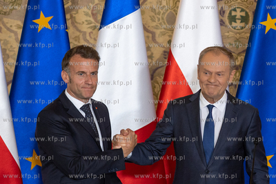 Wizyta Prezydenta Republiki Francuskiej Emmanuela Macrona...