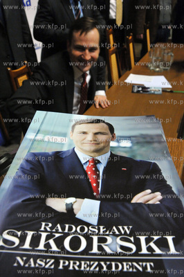 Gdansk. Spotkanie Radoslawa Sikorskiego, ministra spraw...