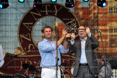 Gdansk Sail. Uroczyste przekazanie kluczy do miasta....