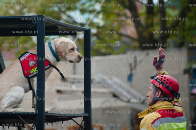 Gdansk Oliwa. Jednostka Strazy Pozarnej przy ul. Beniowskiego....