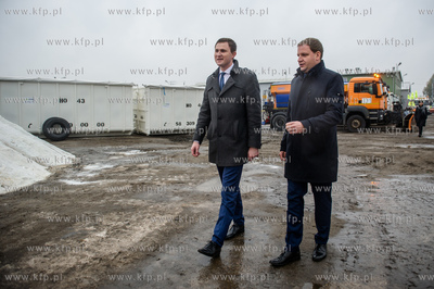 Gdansk. Baza firmy Sita Polnoc Sp. z o.o. Pierwsza...