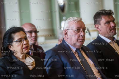 Gdansk. Nowy Ratusz. XXIII Sesja Rady Miasta Gdanska....