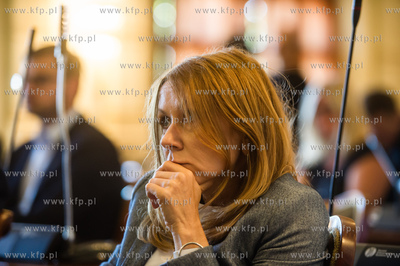 Gdańsk. Nowy Ratusz. Sesja Rady Miasta Gdańska. Debata...