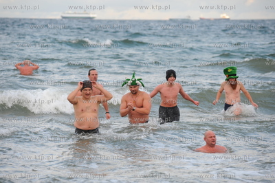 Plaza, Gdansk Jelitkowo. Powitanie Nowego Roku przez...