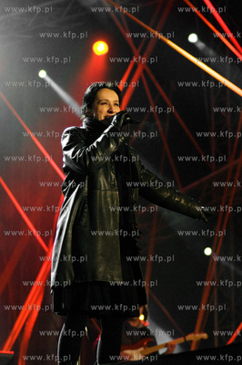 WOSP, Krakow. Scena muzyczna. Renata Przemyk i zespol....