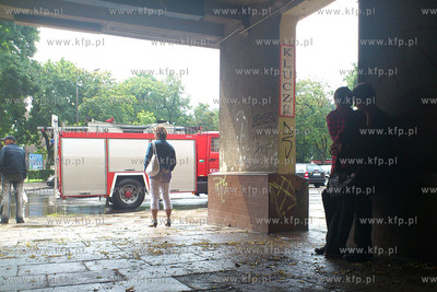 Dwukrotnie wielkie nwalnice nawiedzily Wejherowo. Ulewa...