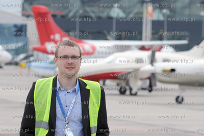 Michal Tusk, pracownik Portu Lotniczego w Gdansku.
04.06.2012...