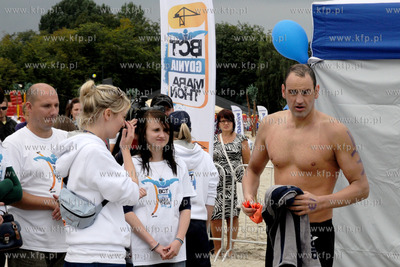 BCT Gdynia Maraton 2012. Nz. Bulgar Petar Stoychev...