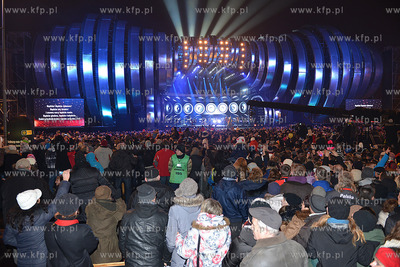 Gdynia Skwer Kosciuszki - Koncert Sylwestrowa Moc Przebojow...