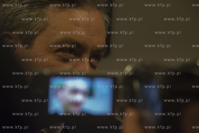 Wieczor wyborczy w sztabie kandydata na prezydenta...