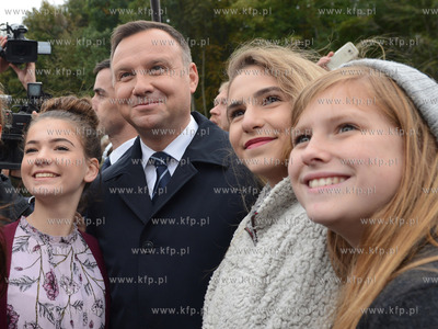 Gdynia. Prezydent Andrzej Duda odwiedził, podczas...