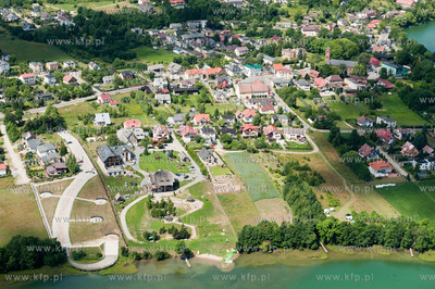 Kaszuby z lotu ptaka. Chmielno. 22.07.2013 Fot, Maciej...