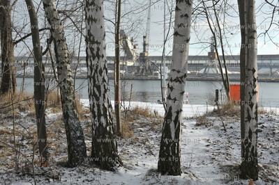 Gdansk Nowy Port. Tereny Szanca Zachodniego nad Martwa...