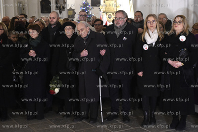 Msza św. w pierwszą rocznicę śmierci prezydenta...