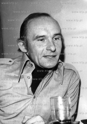 Henryk Bista - aktor filmowy. 1978 Fot. Zbigniew Kosycarz...