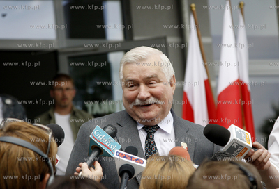 Gdansk. Wybory prezydenckie. Glosuje Lech Walesa.
20.06.2010
fot....
