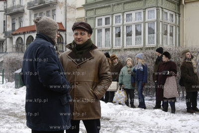 Sopot - plan zdjeciowy filmu "Chwila nieuwagi, czyli...