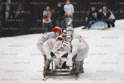 Sopot. Lysa Gora. Pierwsza edycja zawodow Zjazd Na...